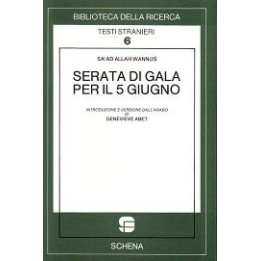 Serata di gala per il 5 giugno