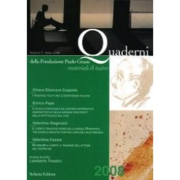 Materiali di teatro 3 - Quaderni della Fondazione Paolo Grassi