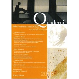 Materiali di teatro 5 - Quaderni della Fondazione Paolo Grassi