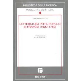 Letteratura per il popolo in Francia (1600-1750). Proposte di lettura della “Bibliothèque bleue”