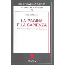 Pagina (La) e la sapienza. Memoria sulle “antilabài” nei manoscritti senechiani