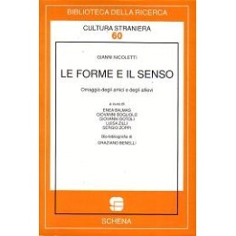 Forme (Le) e il senso